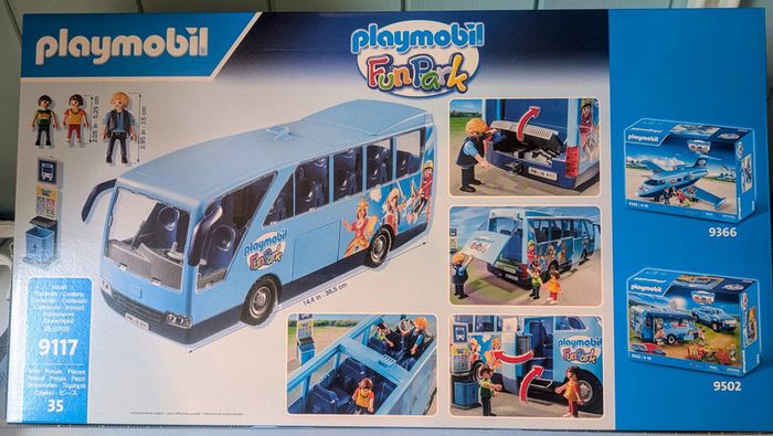 Playmobil - 9117 - Fun Park Bus / Autocar - Edition Limitée - photo numéro 2