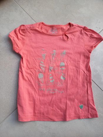 Tee shirt corail