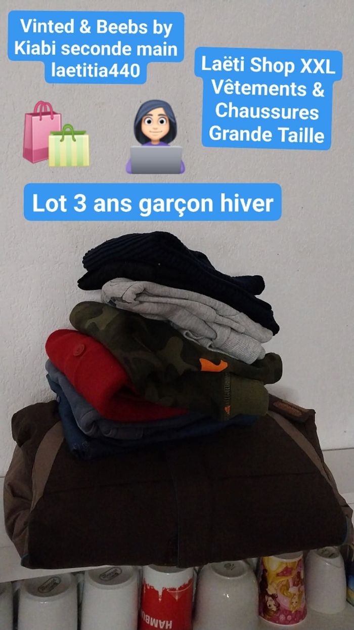 Lot hiver 3 ans garçon