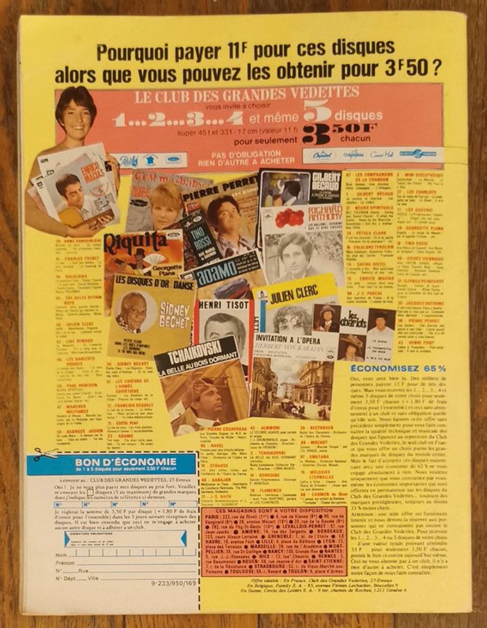 Ancien magazine Clair foyer 1970 N°191 - photo numéro 19