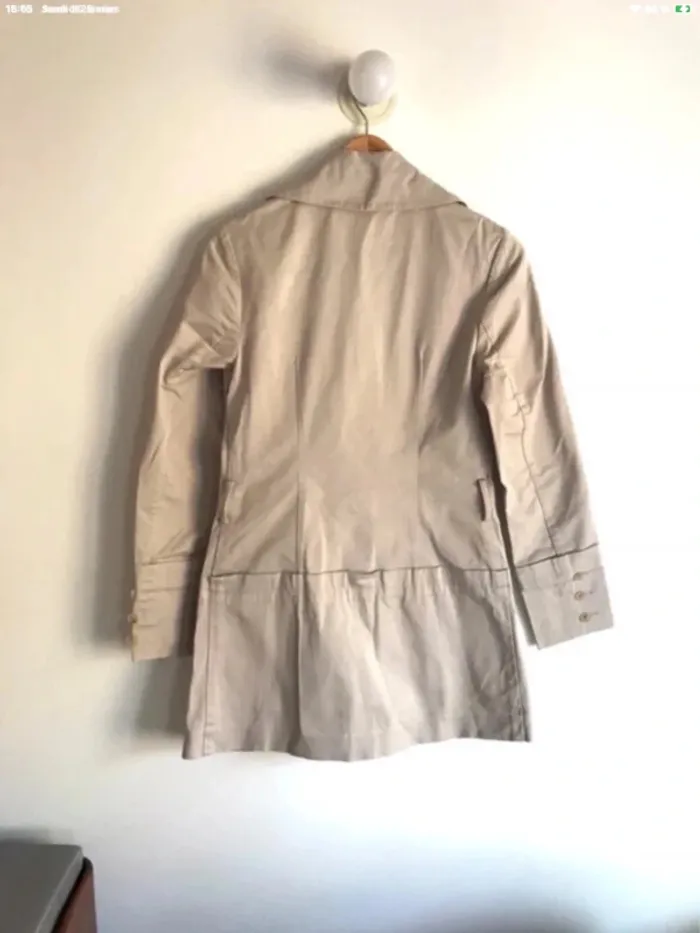 Trench beige Pinko taille 34 - photo numéro 7