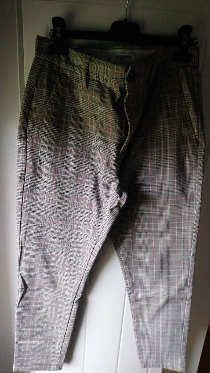 chino slim fit -carreaux -taille 28