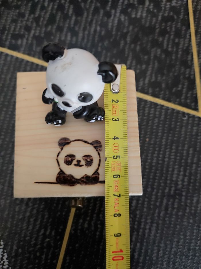 🌟 Coup de cœur – Pot à dents Panda 🐼✨ fait main - photo numéro 7