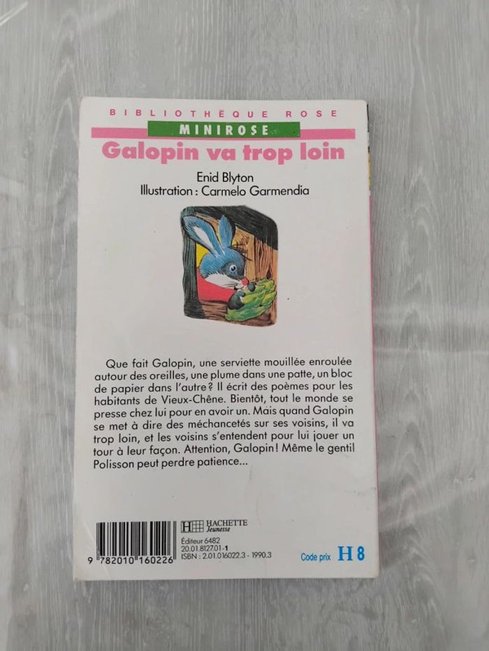 Livre Galopin va trop loin - photo numéro 3