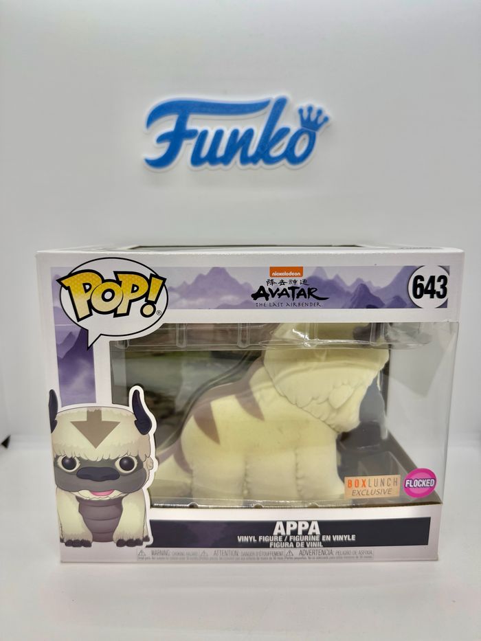 Funko Pop Avatar Appa 643 Flocked BoxLunch Exclusive 🇺🇸 - photo numéro 2