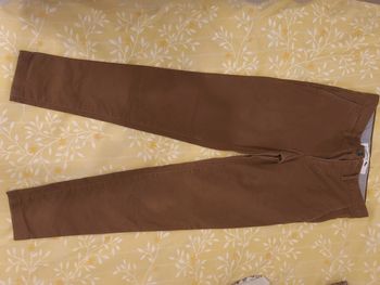 Pantalon Lacoste Slim Fit Femme Taille 36 Beige