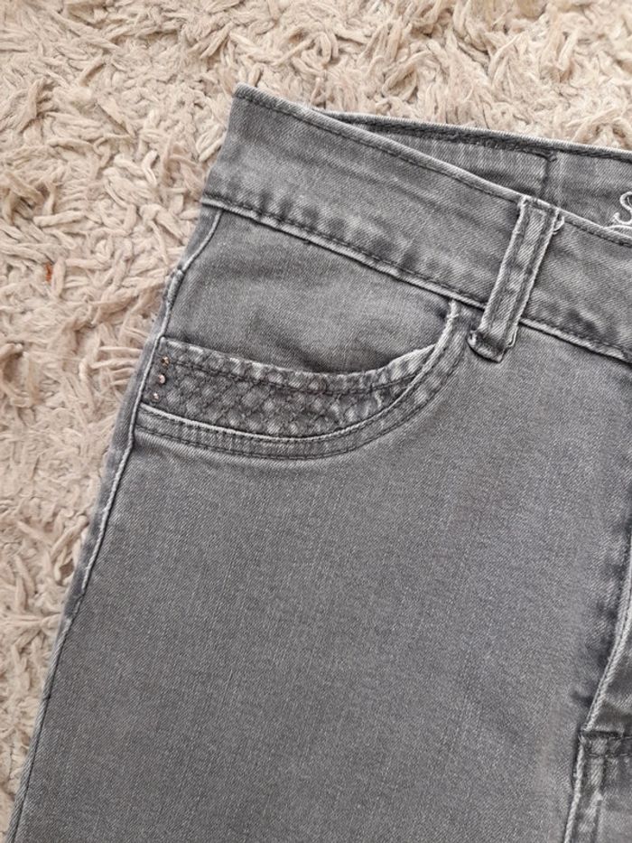 Pantalon jeans gris T36 Scottage - photo numéro 3