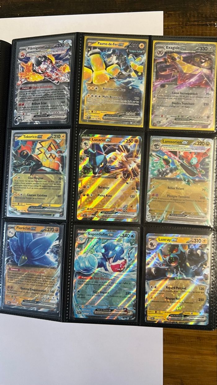 Classeur collection Pokémon FR,JP et CH. - photo numéro 8
