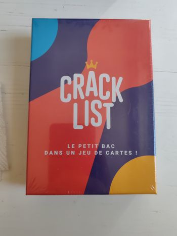 🔠 Jeu Crack List (Neuf) 🔠