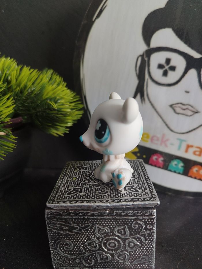 lps00864 My Littlest Petshop Pet Shop LPS Hasbro Authentic Panda Ours Bear 647 - photo numéro 4