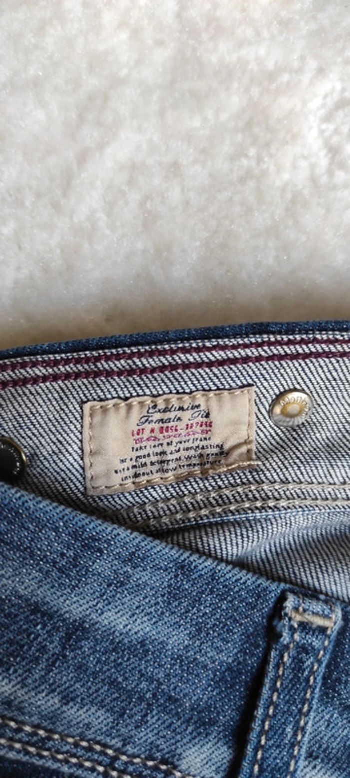 Jean Meltin Pot skinny fit taille basse W28 L32 coton élasthanne - photo numéro 8