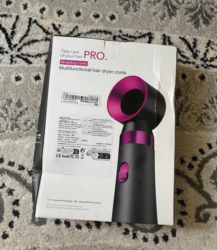 Peigne soufflant 5 en 1 neuf pour brushing - photo numéro 2