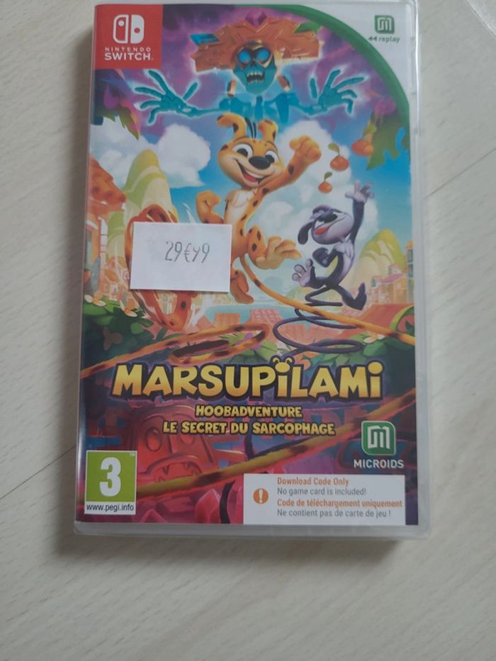 jeu switch Nintendo Marsupilami neuf - photo numéro 3