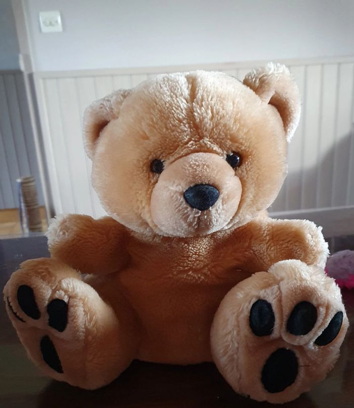 Peluche ours marionnette - photo numéro 2