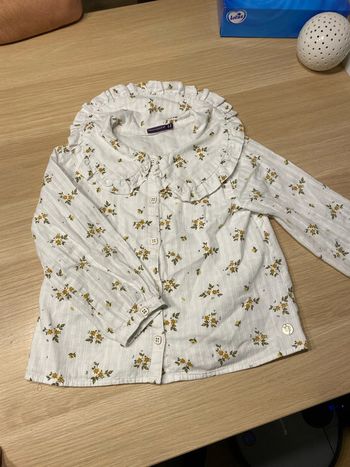 Chemise liberty col Claudine sergent major