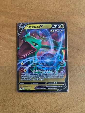 Carte Pokemon Rayquaza V 100/159