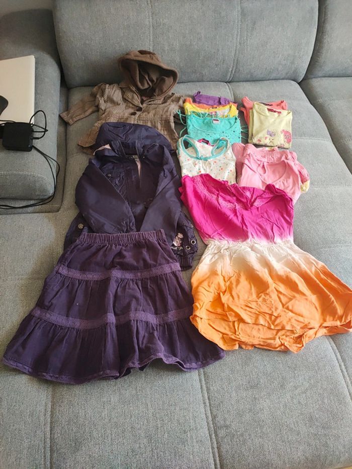 Lot vêtements fille été 5 ans