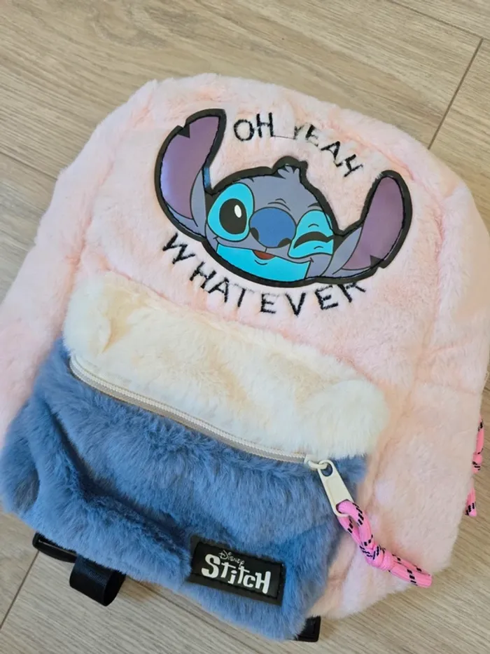Sac à dos tout doux Stitch neuf - photo numéro 2