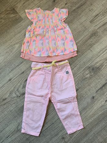 Ensemble pantalon et teeshirt 12 mois