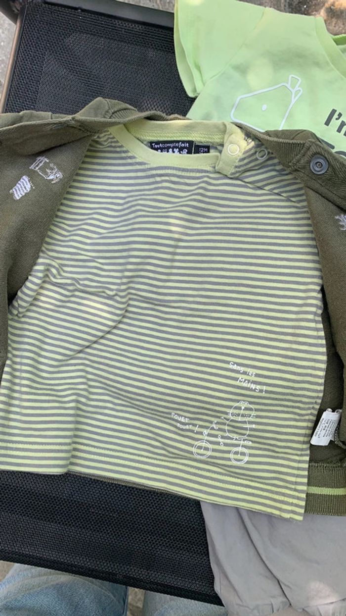 Ensemble gris/menthe - photo numéro 8