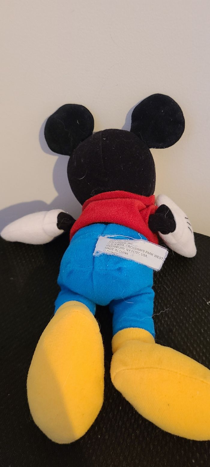 Doudou Peluche Mickey Disney Fisher Price 2001 Mattel - photo numéro 4