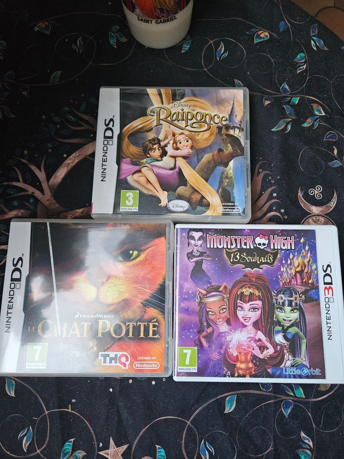 Lot 3 jeux Nintendo 3DS