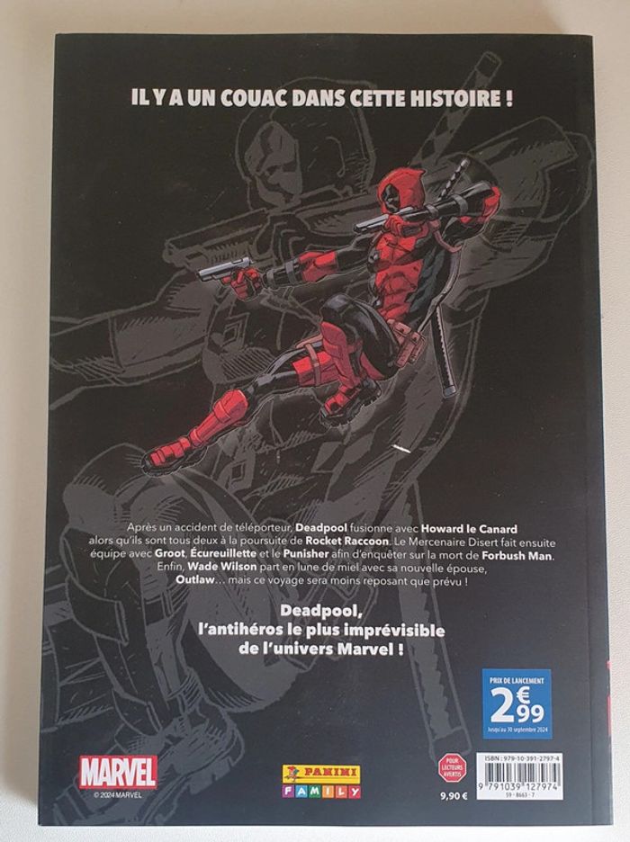 Livre bd deadpool le canard - photo numéro 2