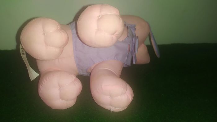 chien rose  peluche en toile barbie 2002 - photo numéro 4