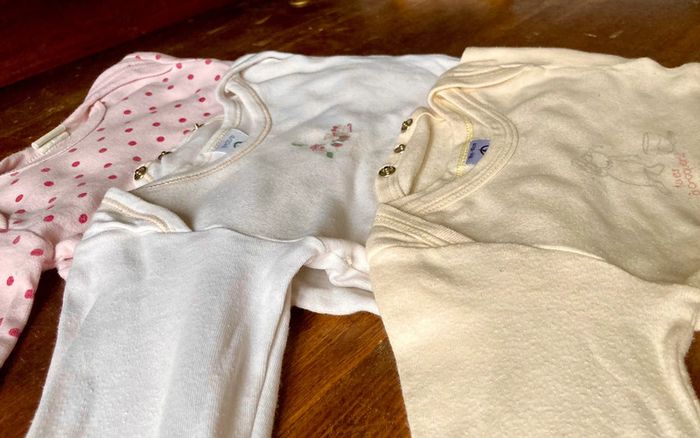 Lot de 3 bodies ML 18 mois Petit Bateau absorba - photo numéro 2