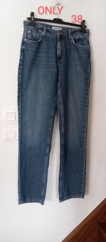 Jeans taille haute femme 38