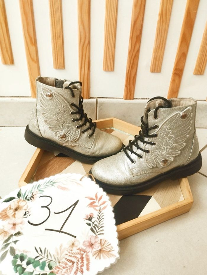 Bottines argentées lelli Kelly 31