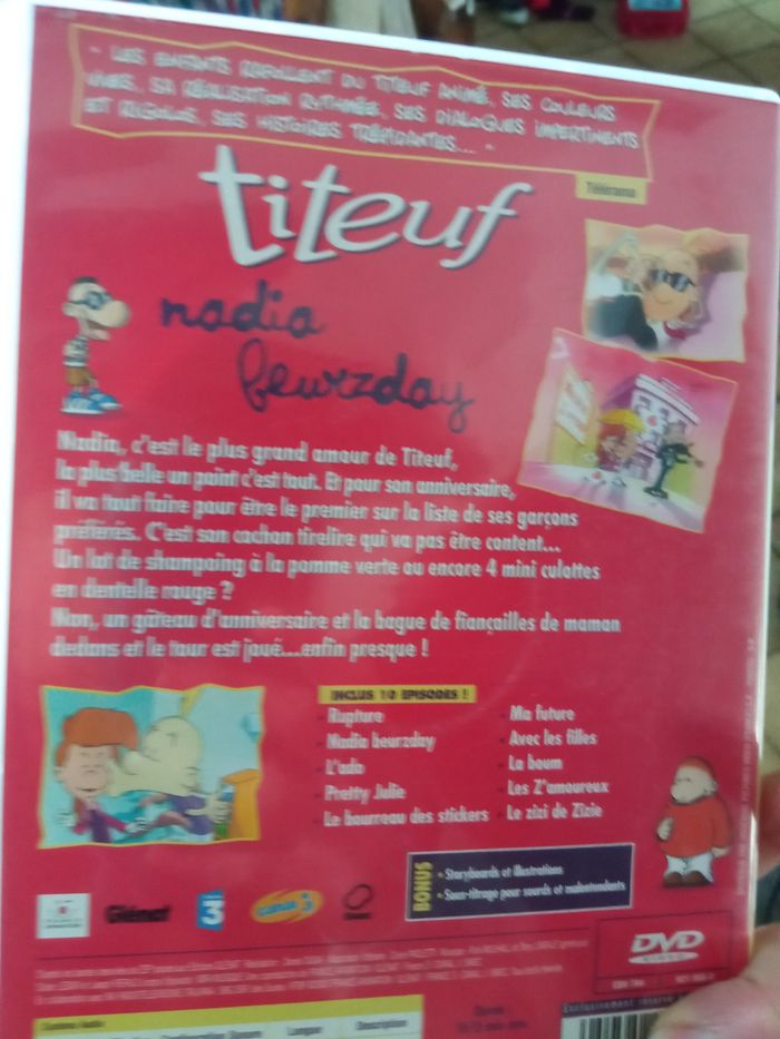 Titeuf dvd - photo numéro 2