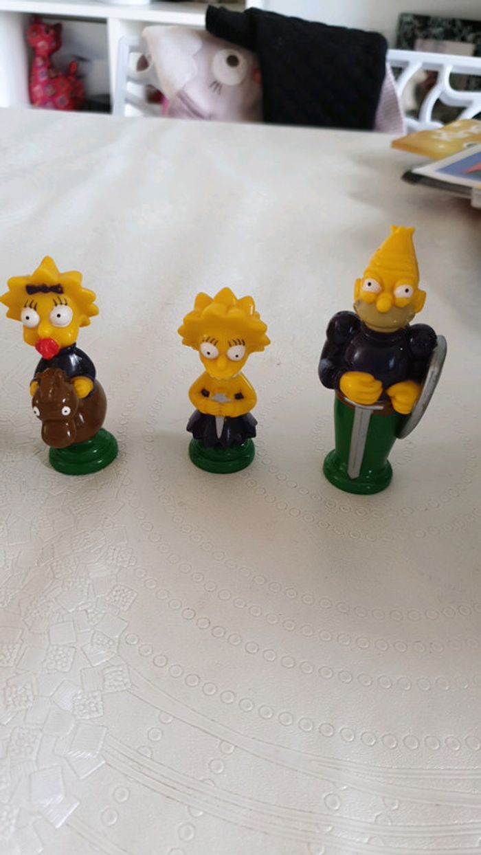 lot 5 figurines the simpsons - photo numéro 3