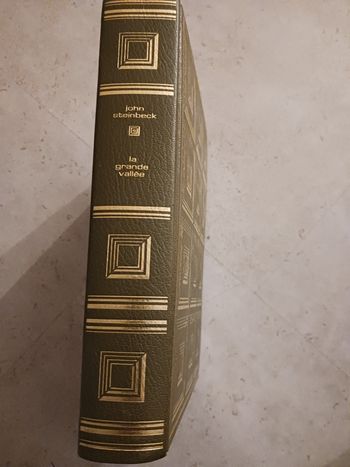 livre John Steinbeck la grande vallée