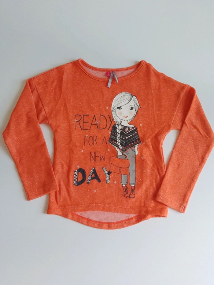 T-shirt fille 4 ans Orchestra - photo numéro 2