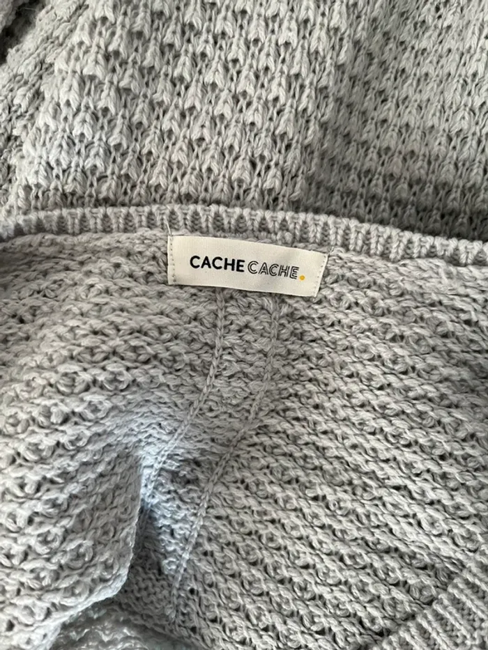 Pull gris - photo numéro 2