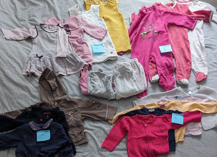 Lot de 73 vêtements Filles 18 mois Très bon état - photo numéro 4