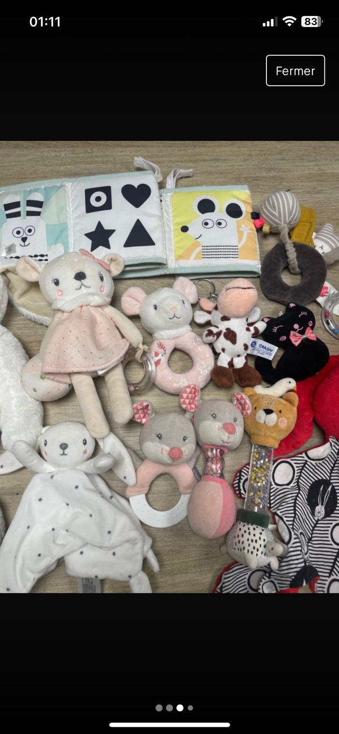 Lot doudou - photo numéro 3