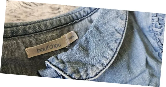 Blouse effet jeans - photo numéro 4
