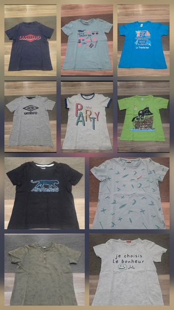 Lot tee shirt 6 ans