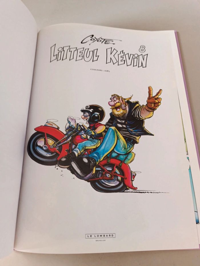BD Litteul Kévin numéro 8 Coyote - photo numéro 3