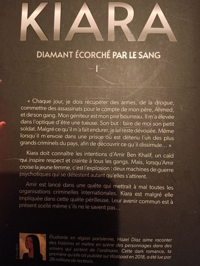 Roman "Kiara", tome 1 de Hazel Diaz - photo numéro 2