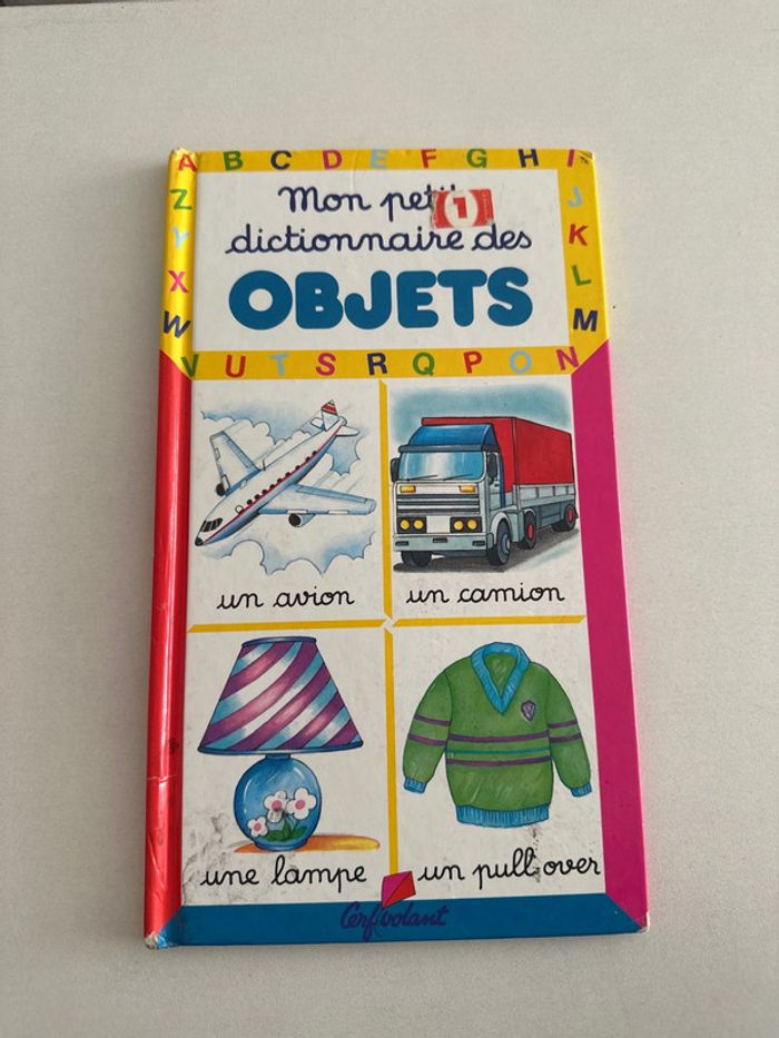 Mon petit dictionnaire - les objets  édition cerfvolant