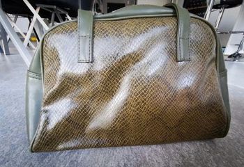 Sac à main serpent kaki femme neuf Noël