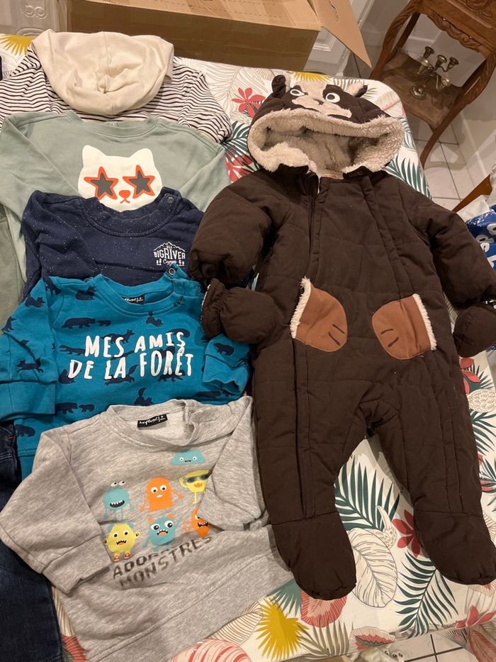 Lot de vêtements  automne- hiver garçon taille 6 mois - photo numéro 5