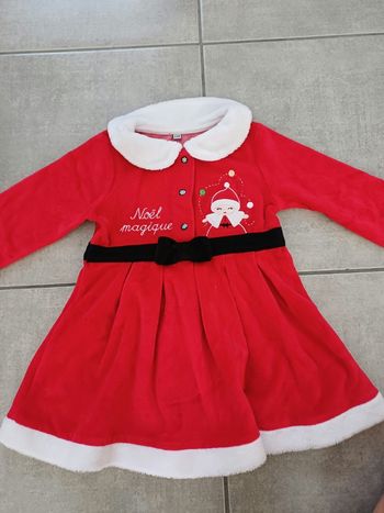 Robe de Noël 24mois