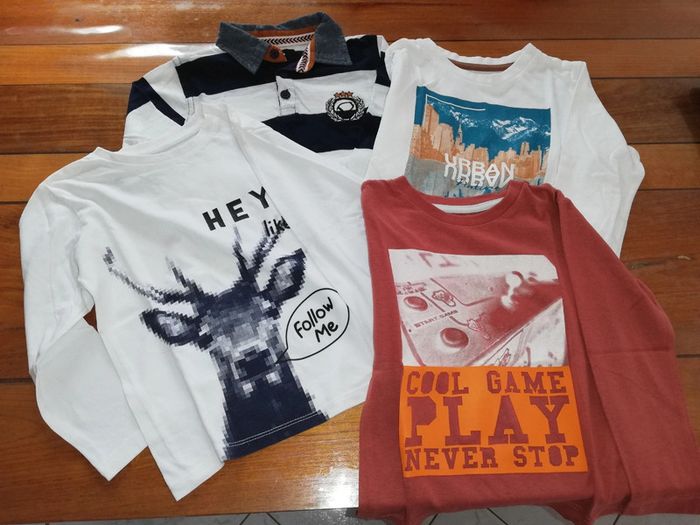 Lot de 4 tee shirt