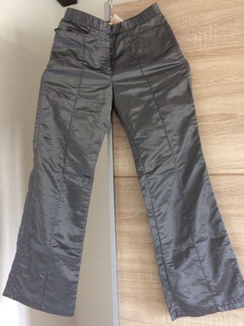 Pantalon fille gris satinée Kenzo jungle 12 ans