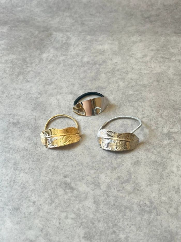 Lot de 3 bijoux pour cheveux