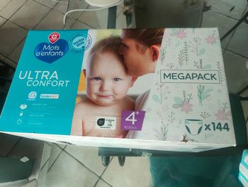 Couche mot d'enfant taille 4+